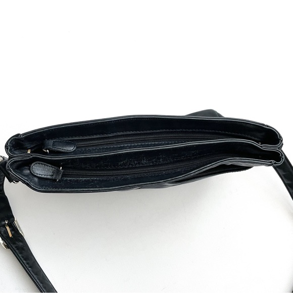 SAS Black Leather Crossbody - Picture 7 of 10